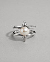 Load image into Gallery viewer, REBEL PEARL RING