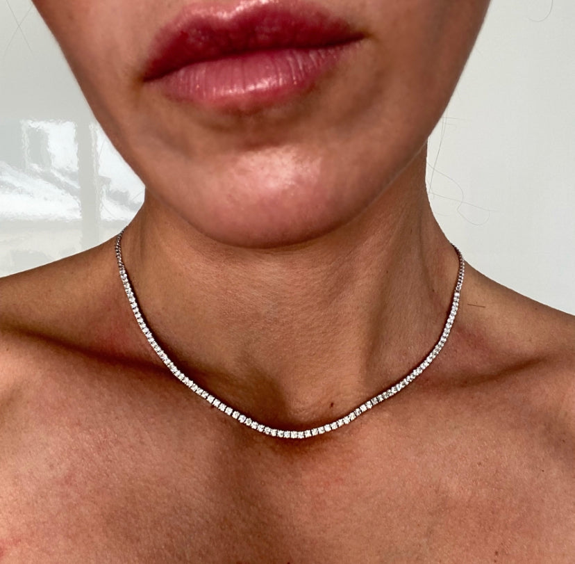 Diamonds River Necklace