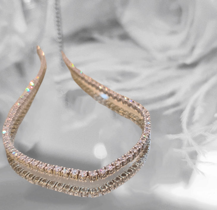 Diamonds River Necklace