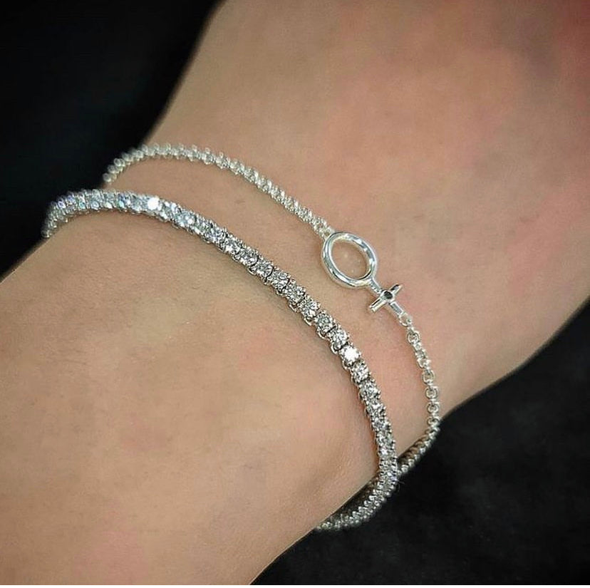 Diamonds River Necklace